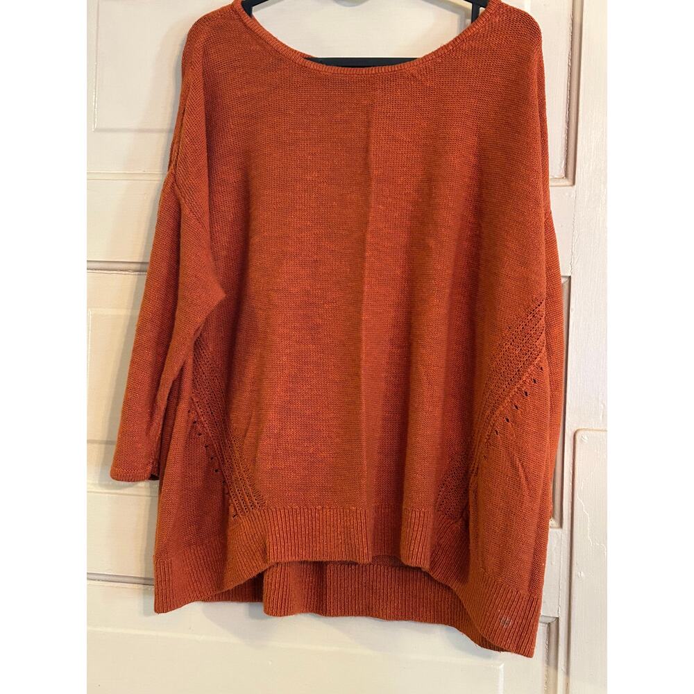 Anthropologie Mayfield Knit Pullover Sweater size XL